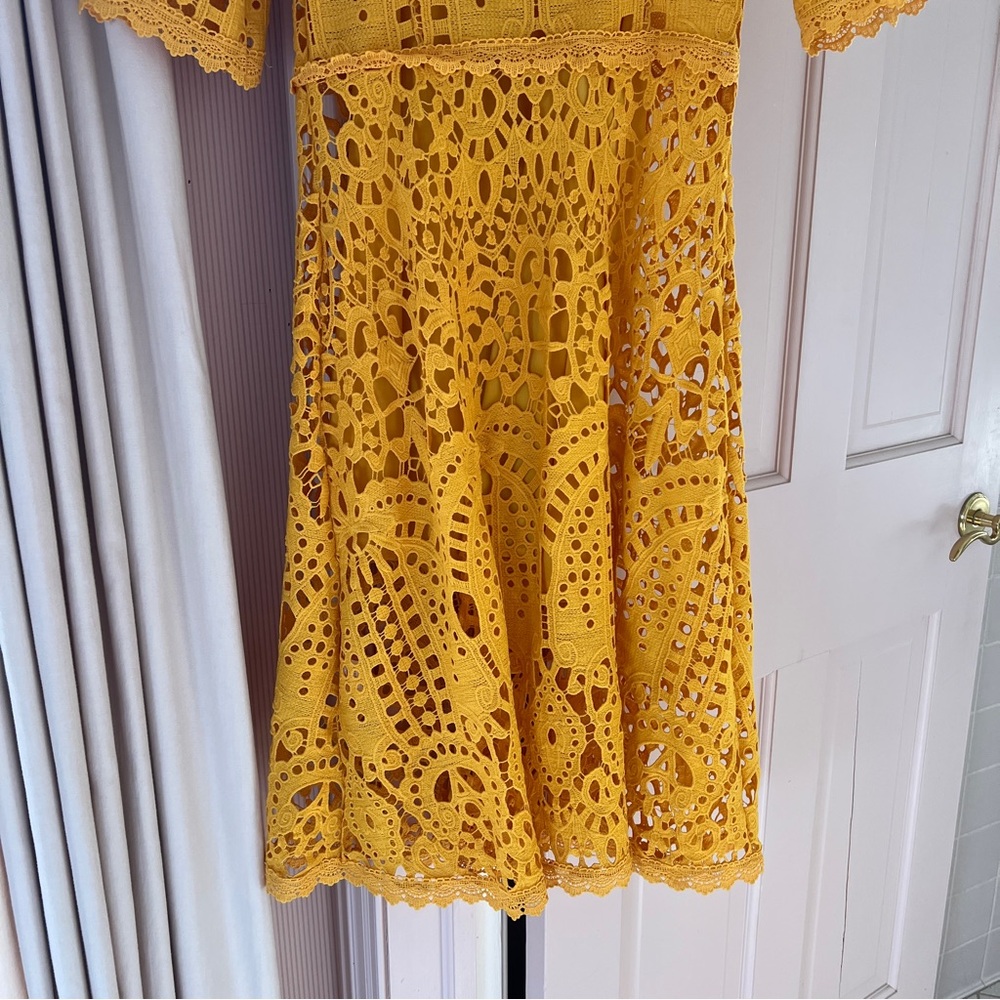 FEW MODA Lace Dress with Bow - Picture 10 of 10